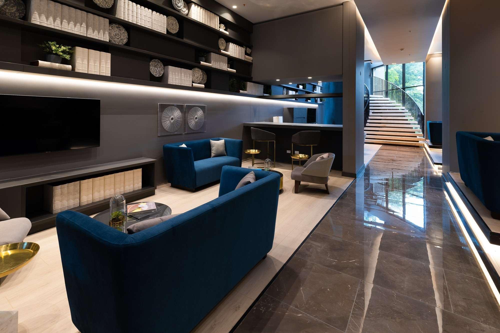 Hotel York Luxury Suites Medellin By Preferred Екстериор снимка The interior of the 2018 clubhouse